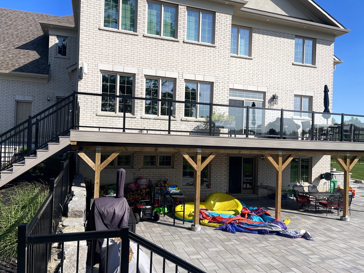 Elevated Composite Deck