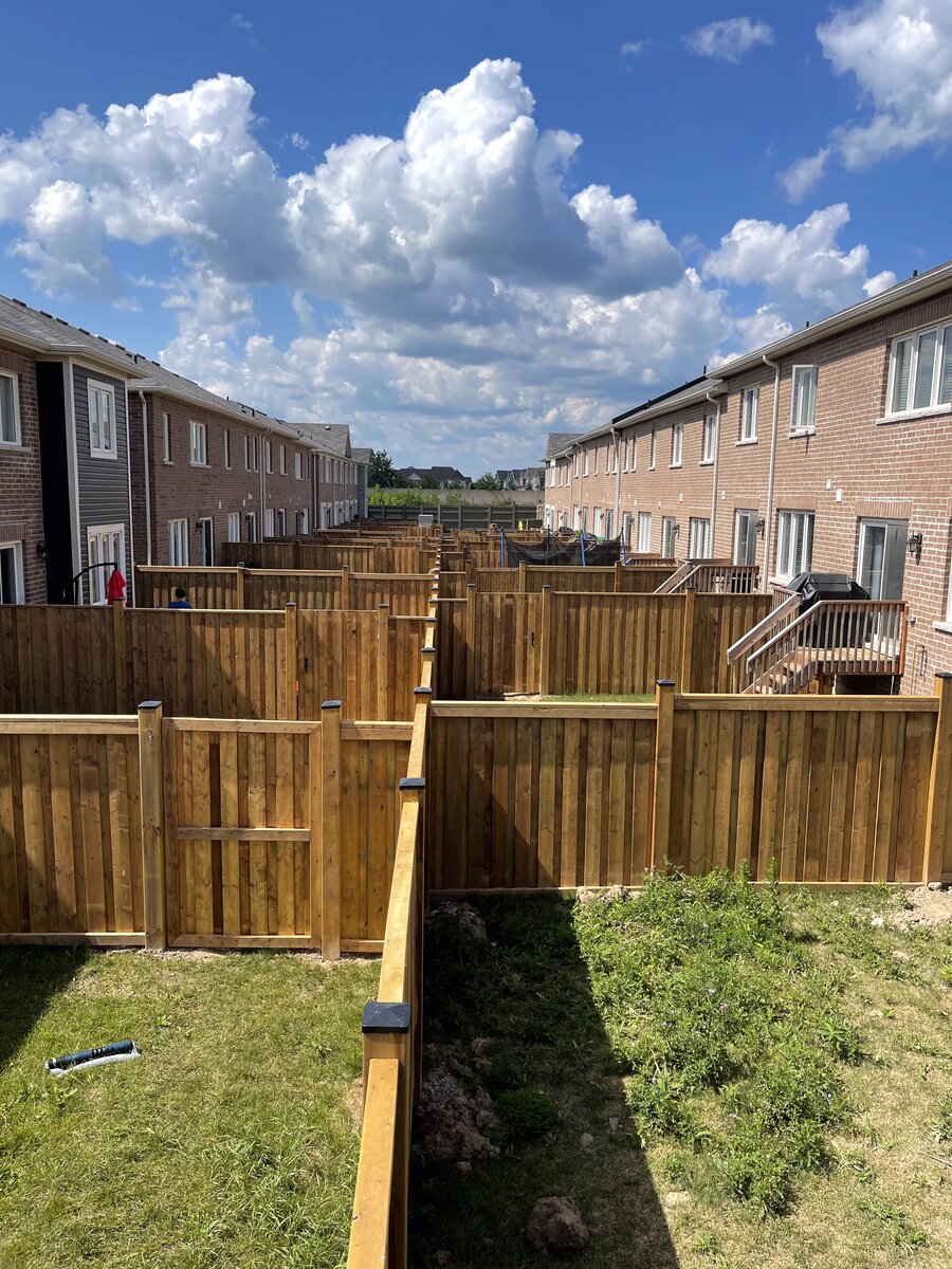 Cedar Board-on-Board Fence
