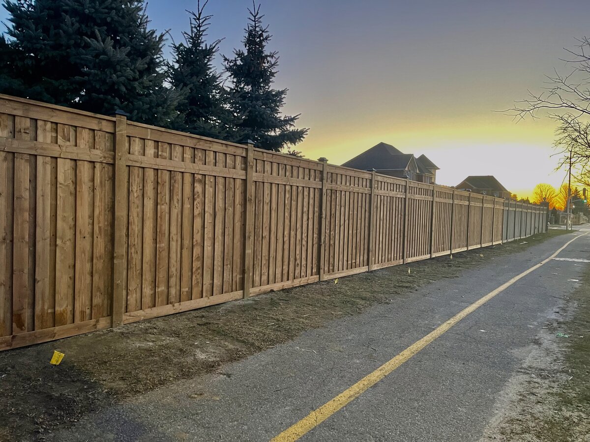 Cedar Privacy Fence