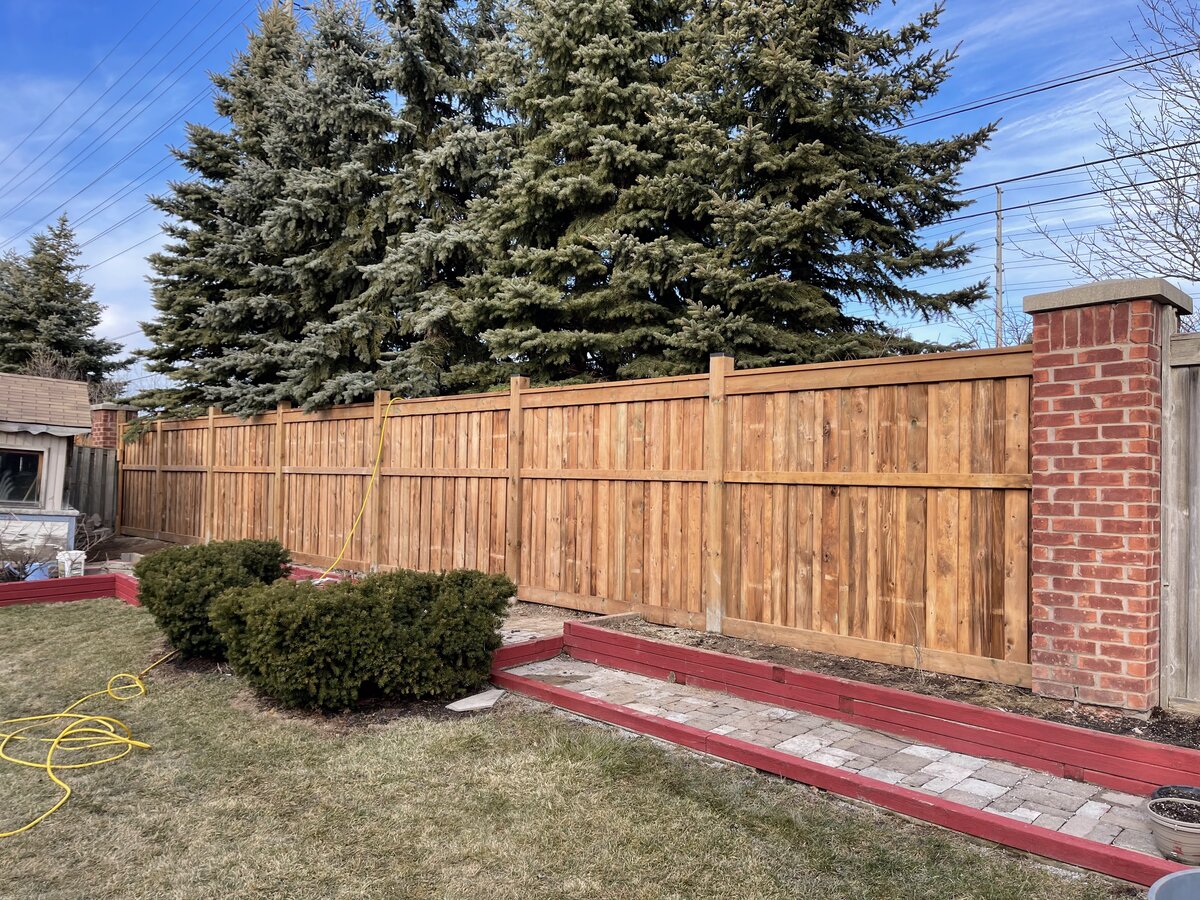 Cedar Privacy Fence