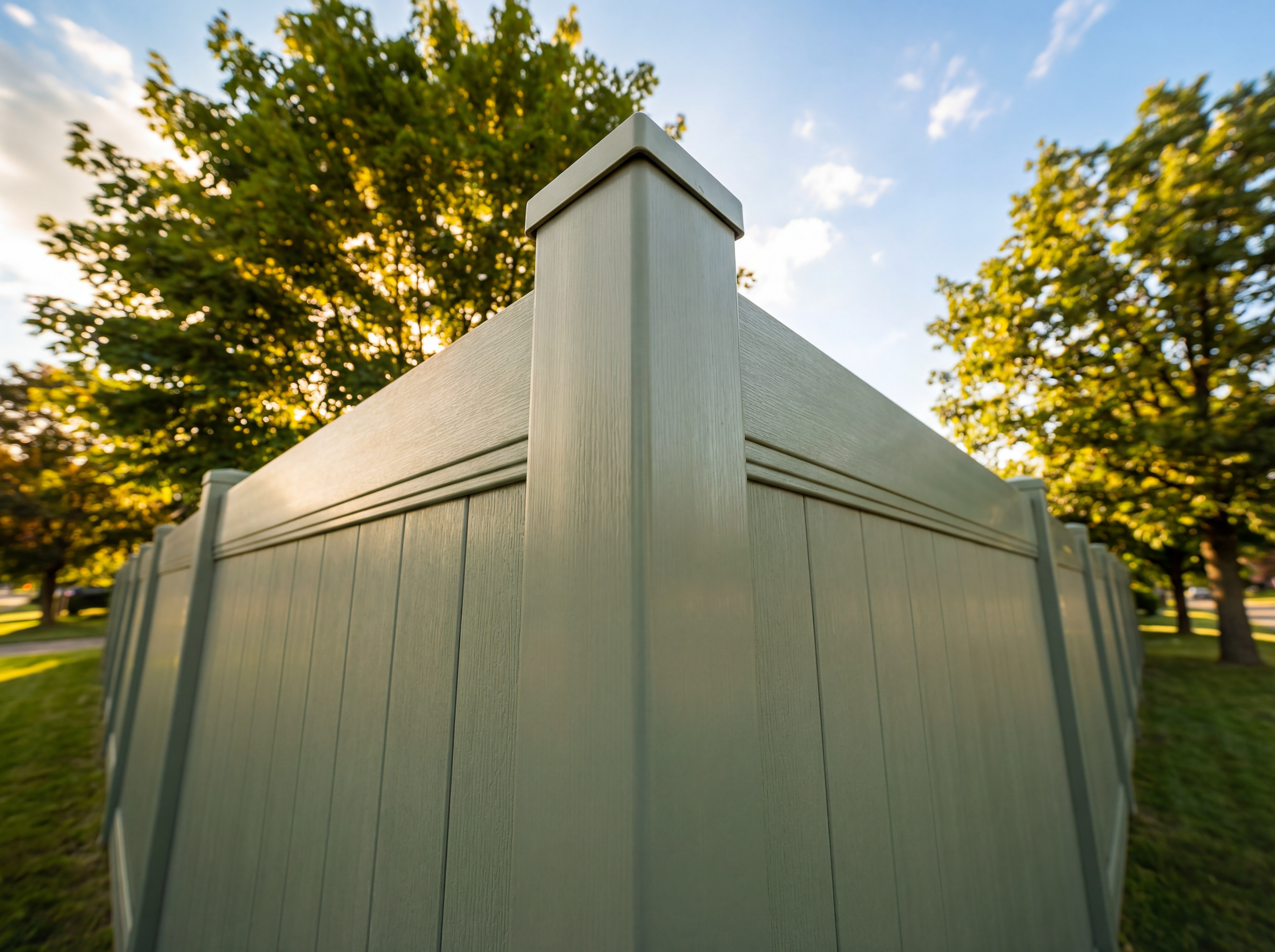 Vinyl Fence Corner Post